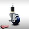 Service Caster 3'' SS Solid Poly Swivel 1-7/8'' Expanding Stem Caster with Brake SCC-SSEX20S314-SPUS-TLB-178 - alternate 4